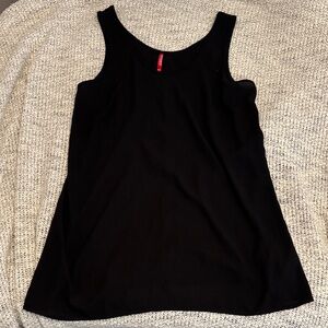 SPANX Black Smoothing Tank Top | Shapewear Layering Basic | Small